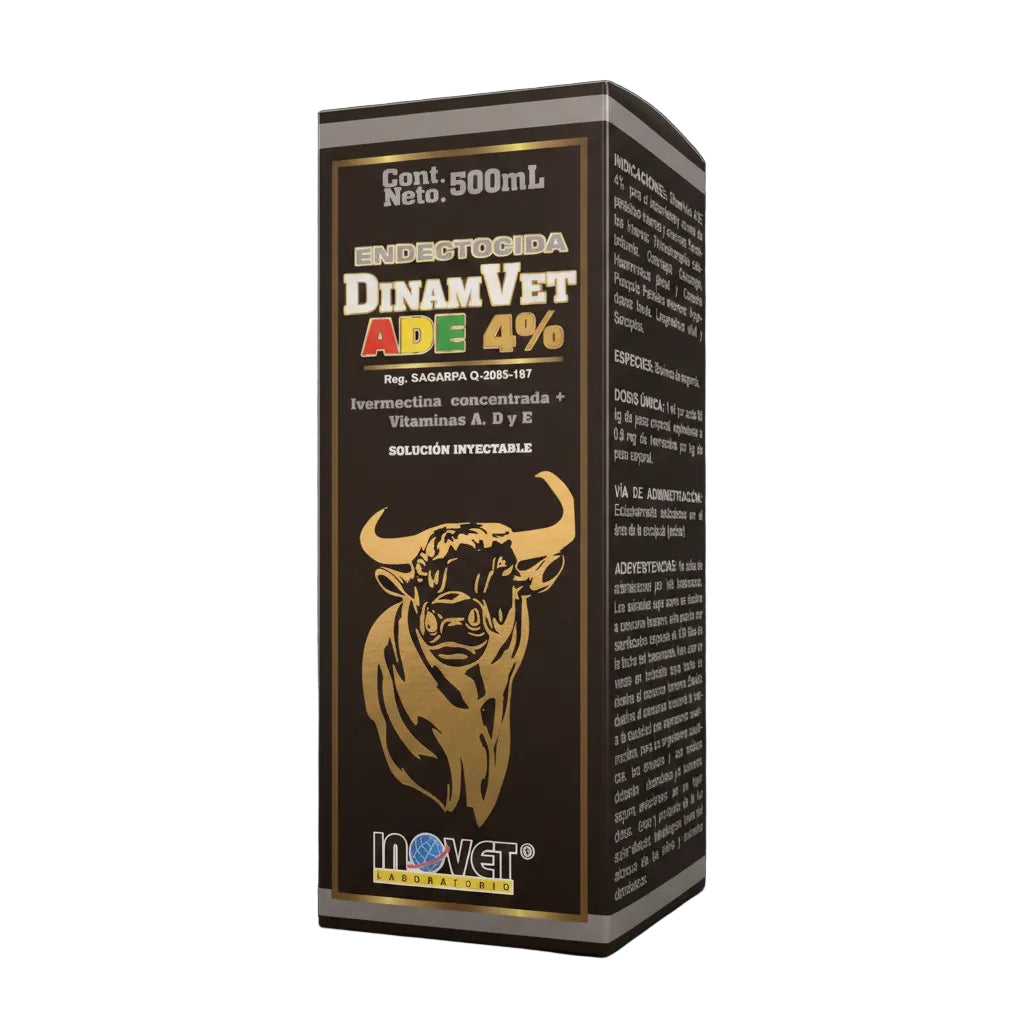 DinamVet ADE 500mL - Insumos Agropecuarios Hdez Leal