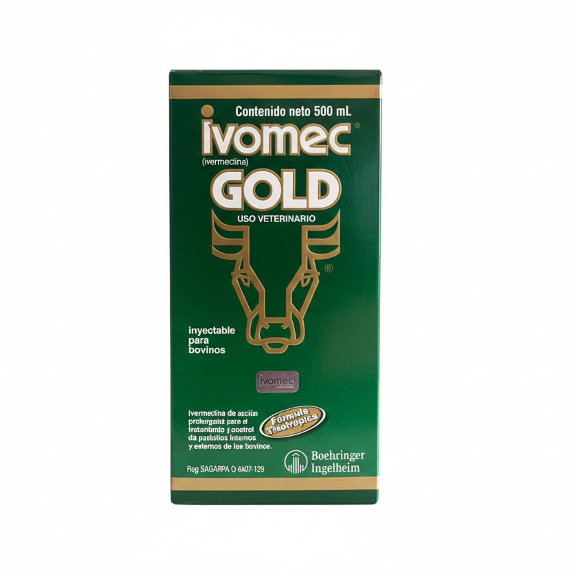 Ivomec GOLD 500mL - Insumos Agropecuarios Hdez Leal