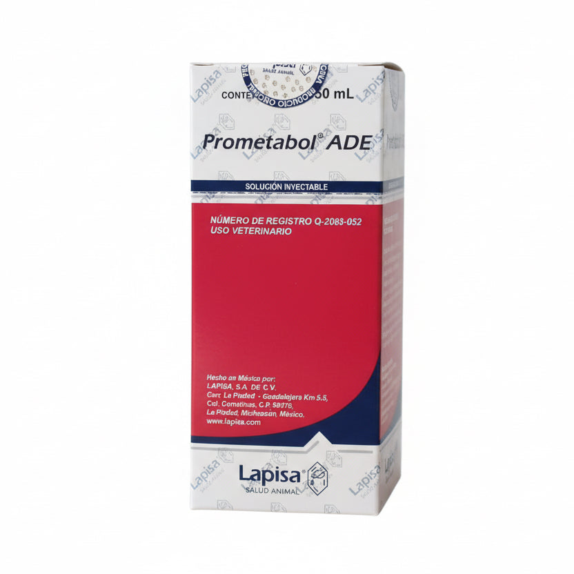Prometabol ADE 50 mL - Insumos Agropecuarios Hdez Leal